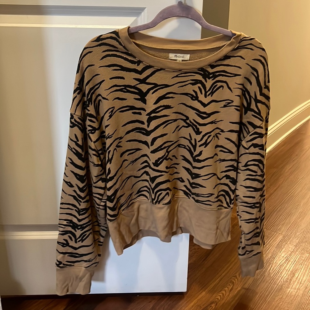 Madewell tiger sweat shirt